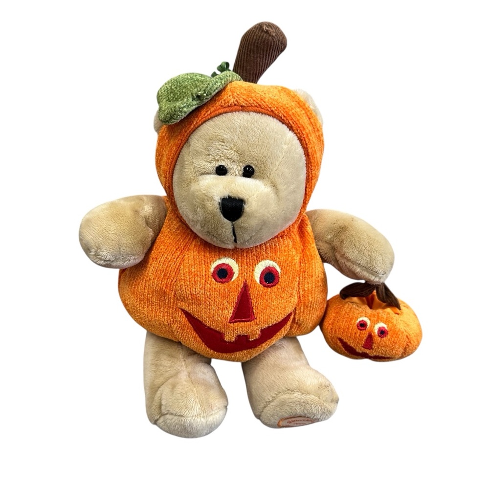 Starbucks Bearista Bear‎ Halloween Pumpkin 2008